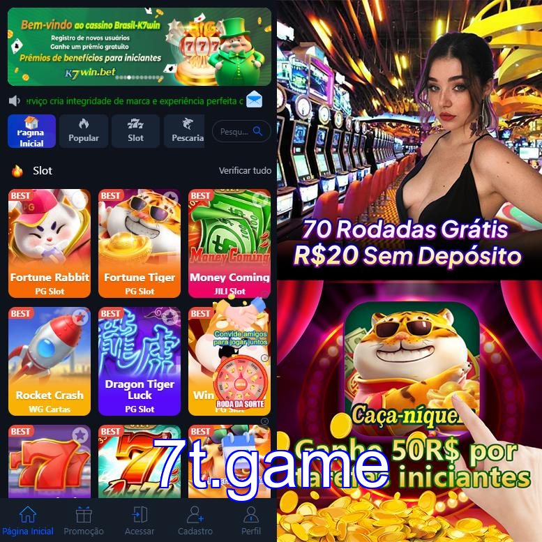 Cadastro no 7tgame: Comece com um Bônus de Boas-vindas!